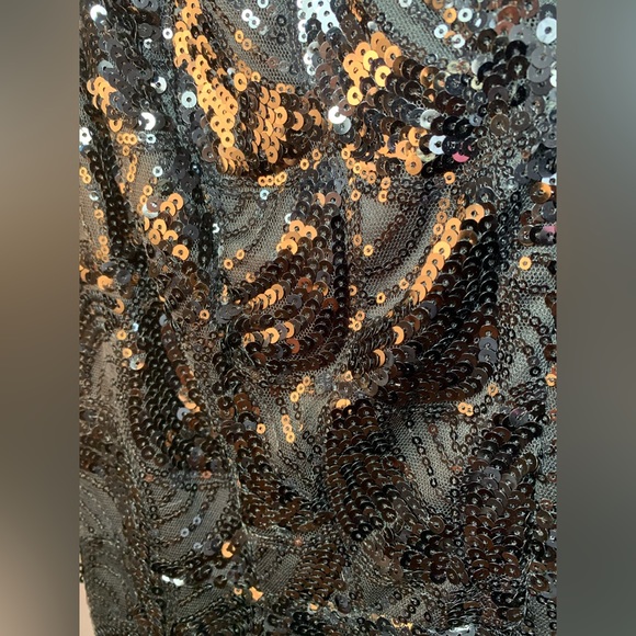 Black Sequin Cocktail Dress 🖤 Brand New (No Tags) - Picture 3 of 5